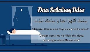 Doa Sebelum Tidur Sesuai Sunnah